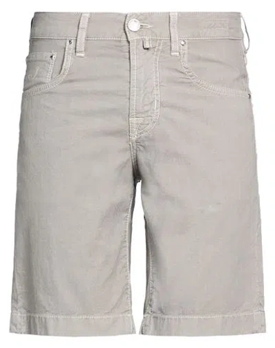 Jacob Cohёn Man Shorts & Bermuda Shorts Grey Size 30 Cotton, Elastane