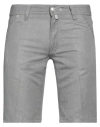 Jacob Cohёn Man Shorts & Bermuda Shorts Lead Size 31 Cotton, Elastane In Grey