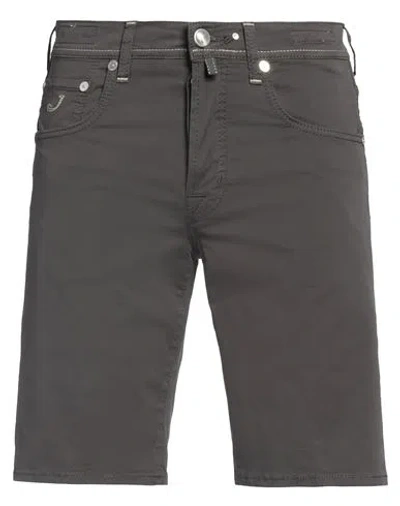 Jacob Cohёn Man Shorts & Bermuda Shorts Lead Size 32 Cotton, Elastane In Grey