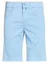 Jacob Cohёn Man Shorts & Bermuda Shorts Light Blue Size 31 Cotton, Elastane, Polyester In Blue