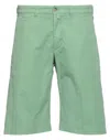 Jacob Cohёn Man Shorts & Bermuda Shorts Light Green Size 34 Cotton