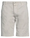 Jacob Cohёn Man Shorts & Bermuda Shorts Light Grey Size 31 Cotton, Elastane