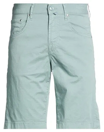 Jacob Cohёn Man Shorts & Bermuda Shorts Military Green Size 28 Cotton, Elastane, Polyester
