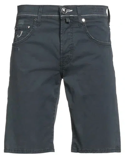 Jacob Cohёn Man Shorts & Bermuda Shorts Navy Size 30 Cotton, Elastane In Blue