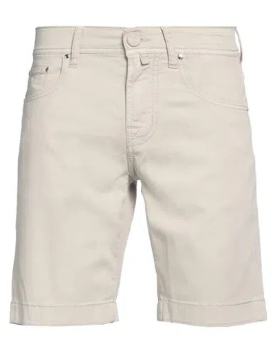 Jacob Cohёn Man Shorts & Bermuda Shorts Sand Size 29 Cotton, Lyocell, Elastane In Gray