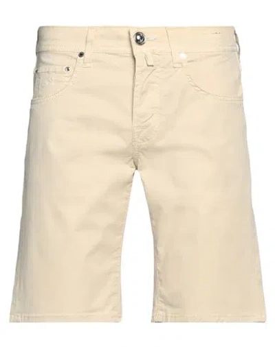 Jacob Cohёn Man Shorts & Bermuda Shorts Sand Size 30 Cotton, Elastane In Beige