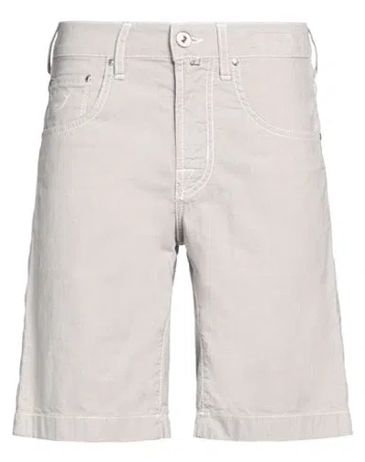 Jacob Cohёn Man Shorts & Bermuda Shorts Taupe Size 29 Cotton, Elastane In Grey
