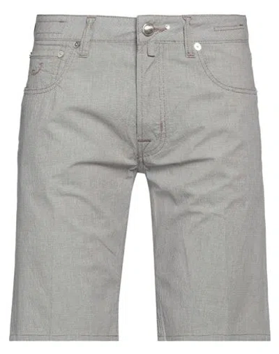 Jacob Cohёn Man Shorts & Bermuda Shorts Taupe Size 33 Cotton, Elastane In Grey