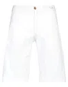 Jacob Cohёn Man Shorts & Bermuda Shorts White Size 34 Cotton