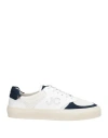 Jacob Cohёn Man Sneakers White Size 9 Leather, Textile Fibers In White