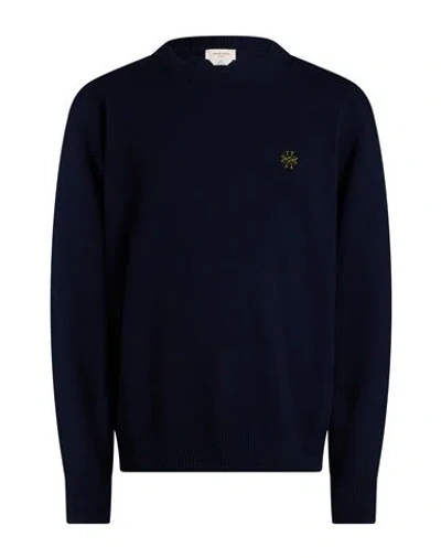 Jacob Cohёn Man Sweater Midnight Blue Size Xxl Virgin Wool, Cashmere