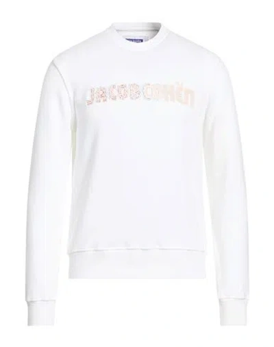 Jacob Cohёn Man Sweatshirt Ivory Size S Cotton, Polyamide In White