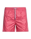 Jacob Cohёn Man Swim Trunks Magenta Size Xl Polyamide, Elastane