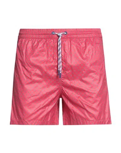 Jacob Cohёn Man Swim Trunks Magenta Size Xl Polyamide, Elastane In Magenta