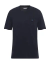 Jacob Cohёn Man T-shirt Midnight Blue Size S Cotton In Black