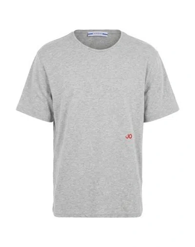 Jacob Cohёn Man T-shirt Light Grey Size M Cotton
