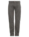 Jacob Cohёn Premium Man Pants Grey Size 34 Cotton In Black