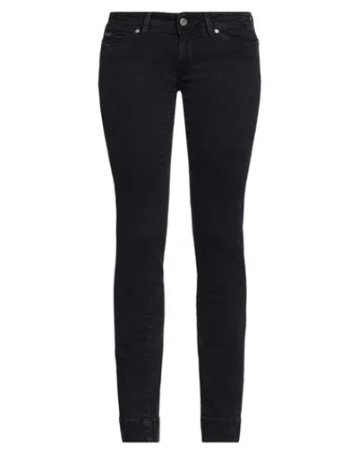 Jacob Cohёn Premium Woman Pants Midnight Blue Size 27 Cotton, Elastane In Black