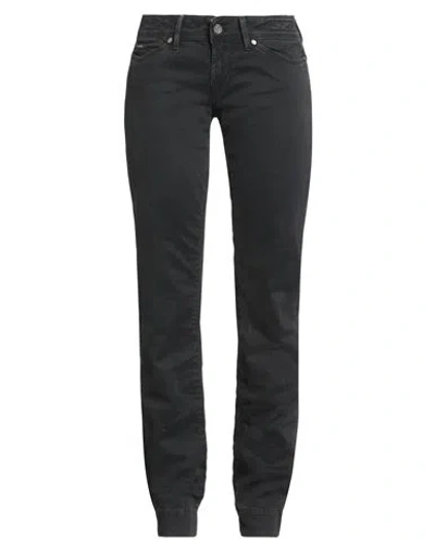 Jacob Cohёn Premium Woman Pants Navy Size 27 Cotton, Elastane In Black