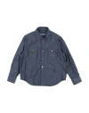 Jacob Cohёn Toddler Boy Denim Shirt Navy Size 4 Cotton, Elastane In Navy