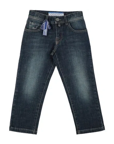 Jacob Cohёn Babies'  Toddler Boy Jeans Blue Size 4 Cotton, Elastane