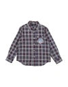Jacob Cohёn Toddler Boy Shirt Grey Size 4 Cotton In Grey