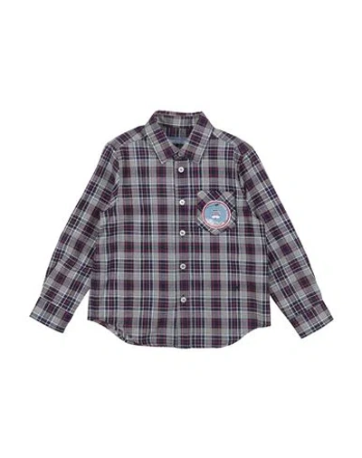 Jacob Cohёn Babies'  Toddler Boy Shirt Grey Size 4 Cotton In Multi