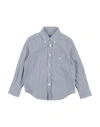 Jacob Cohёn Toddler Boy Shirt Navy Size 4 Cotton, Polyamide, Elastane In Navy