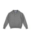 Jacob Cohёn Toddler Boy Sweater Grey Size 4 Cotton, Merino Wool In Grey