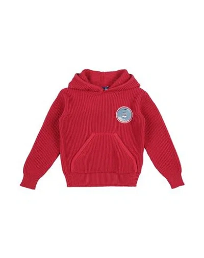 Jacob Cohёn Babies'  Toddler Boy Sweater Red Size 4 Cotton, Merino Wool