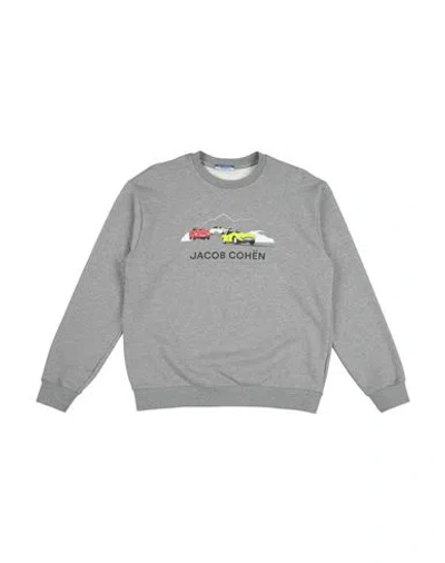 Jacob Cohёn Babies'  Toddler Boy Sweatshirt Grey Size 4 Cotton In Black