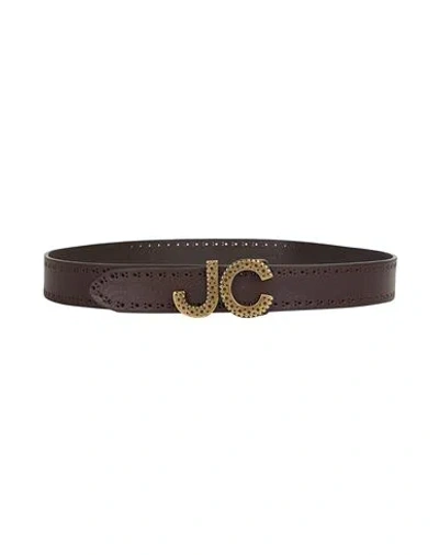 Jacob Cohёn Woman Belt Dark Brown Size S Cowhide