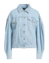 Jacob Cohёn Woman Denim Outerwear Blue Size 4 Cotton In Blue