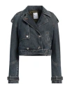 Jacob Cohёn Woman Denim Outerwear Blue Size 4 Cotton In Blue