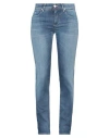 Jacob Cohёn Woman Denim Pants Blue Size 27 Cotton, Elastomultiester, Elastane In Blue
