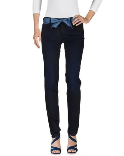 Jacob Cohёn Woman Denim Pants Blue Size 27 Cotton, Modal, Polyester, Elastane