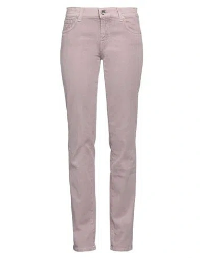 Jacob Cohёn Woman Denim Pants Pastel Pink Size 29 Cotton, Elastane