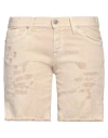 Jacob Cohёn Woman Denim Shorts Beige Size 29 Cotton In Beige