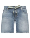 Jacob Cohёn Woman Denim Shorts Blue Size 27 Cotton, Elastane In Blue
