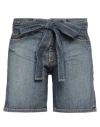 Jacob Cohёn Woman Denim Shorts Blue Size 27 Cotton, Elastane In Blue