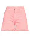 Jacob Cohёn Denim Shorts In Pink