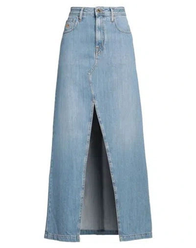 Jacob Cohёn Woman Denim Skirt Blue Size 6 Cotton, Lyocell