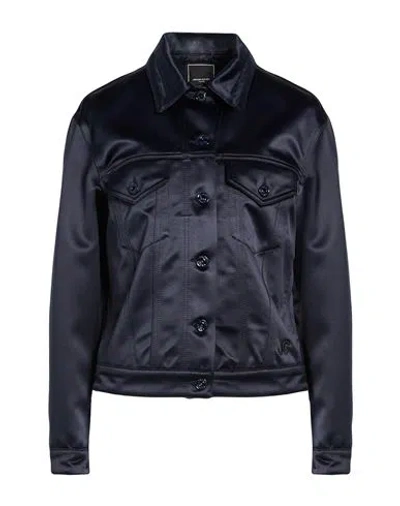 Jacob Cohёn Woman Jacket Midnight Blue Size 4 Polyester