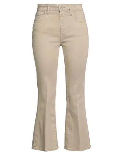 Jacob Cohёn Woman Jeans Beige Size 30 Lyocell, Cotton, Polyester, Elastane