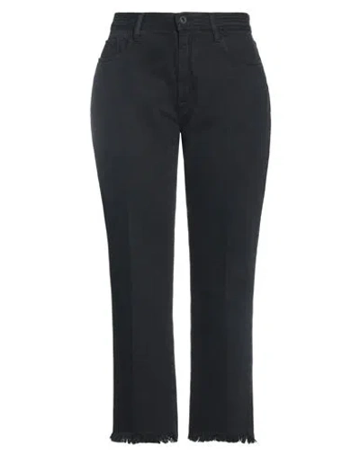 Jacob Cohёn Woman Jeans Black Size 27 Cotton, Polyester