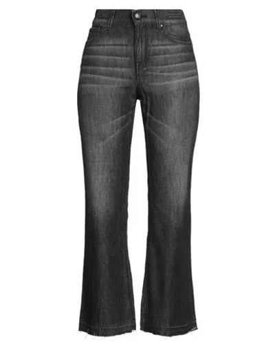 Jacob Cohёn Woman Jeans Black Size 29 Cotton, Lyocell