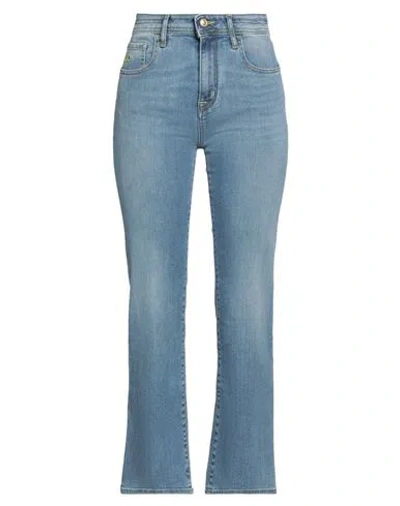 Jacob Cohёn Woman Jeans Blue Size 26 Cotton, Elastomultiester, Elastane