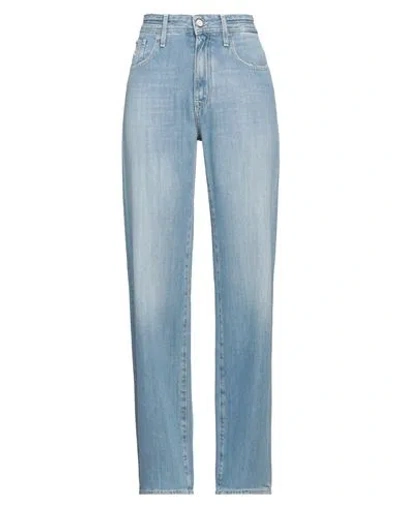 Jacob Cohёn Woman Jeans Blue Size 26 Cotton, Lyocell, Polyester