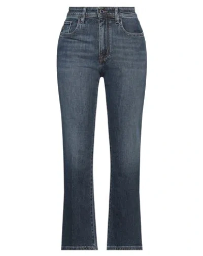 Jacob Cohёn Woman Jeans Blue Size 27 Cotton, Cashmere, Elastane