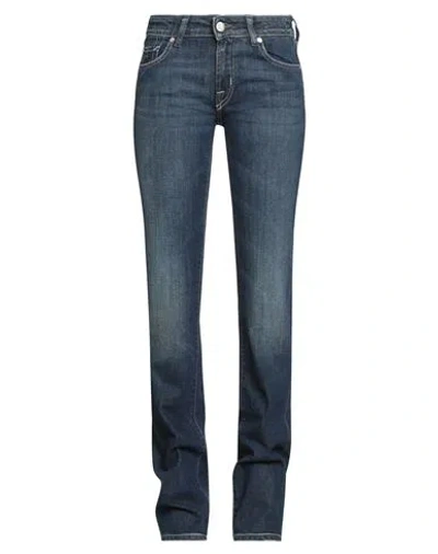 Jacob Cohёn Woman Jeans Blue Size 27 Cotton, Elastane